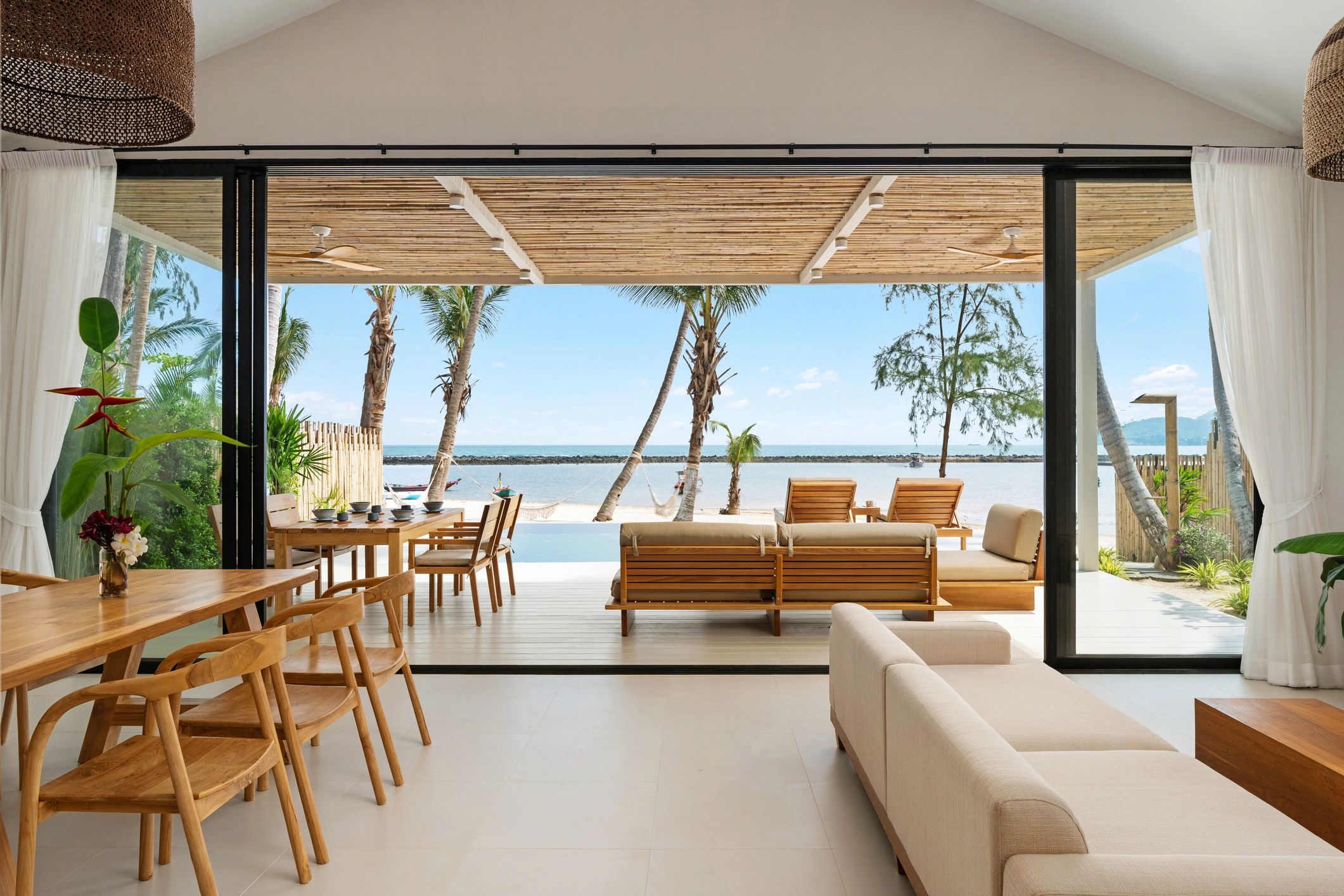 Modern luxury living room interior